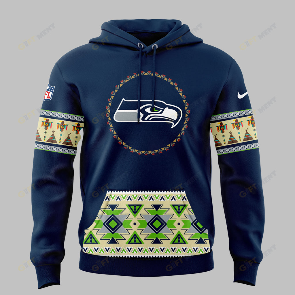 Seattle Seahawks Native American Heritage Hoodie