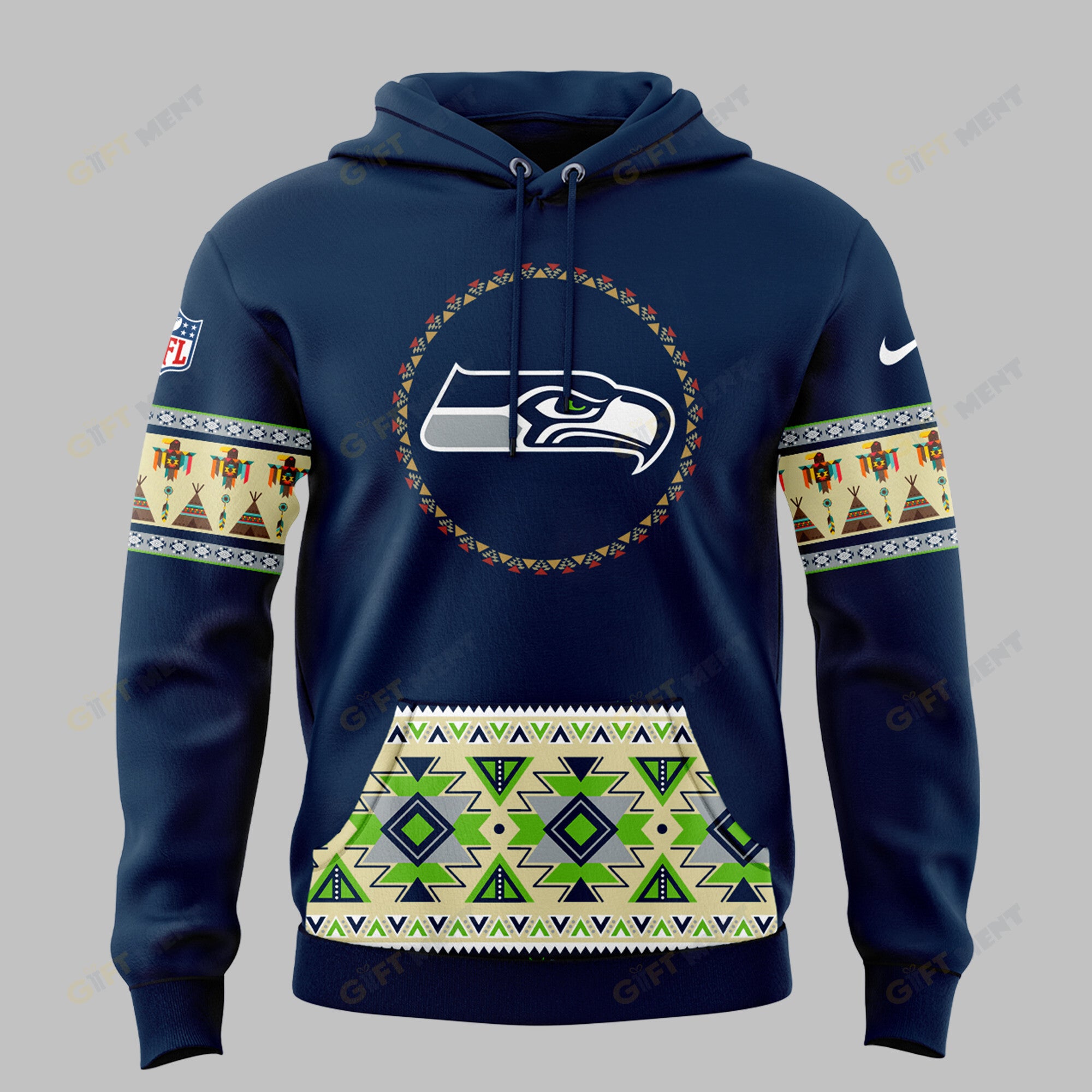 Seattle Seahawks Native American Heritage Hoodie