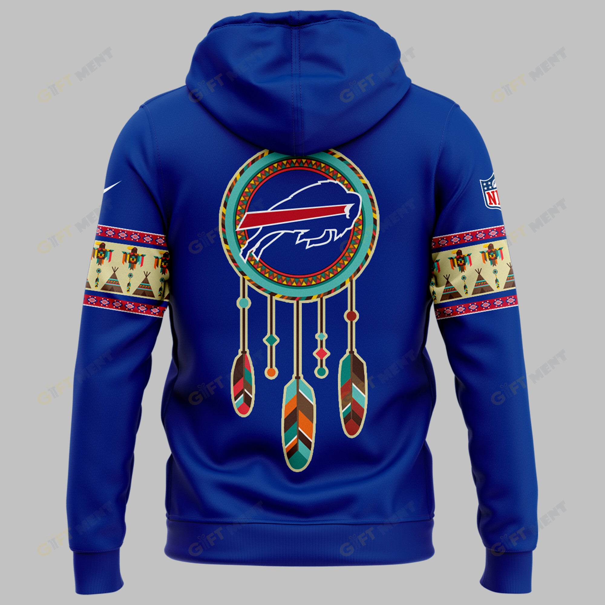 Buffalo Bills Native American Heritage Hoodie