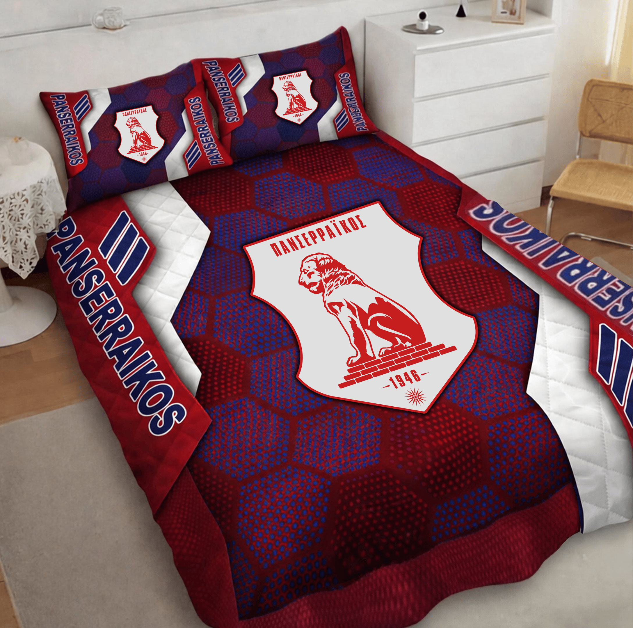 Panserraikos Inspired Quilt Set