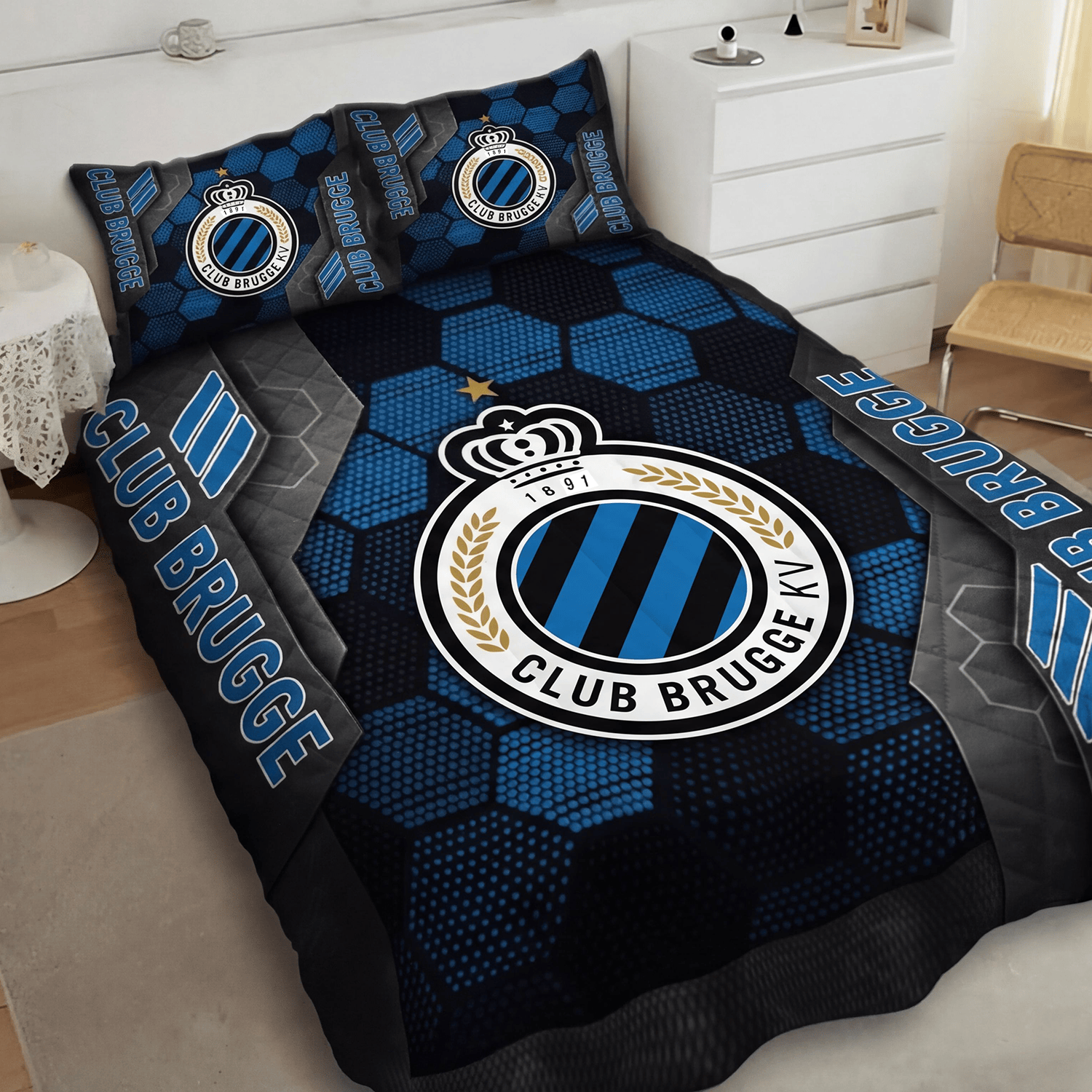 Club Brugge KV Inspired Quilt Set