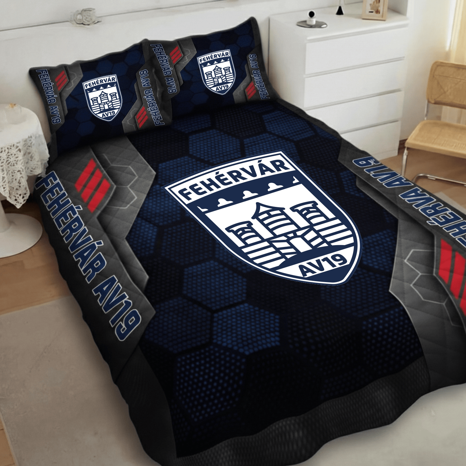 Fehérvár AV19 Inspired Quilt Set