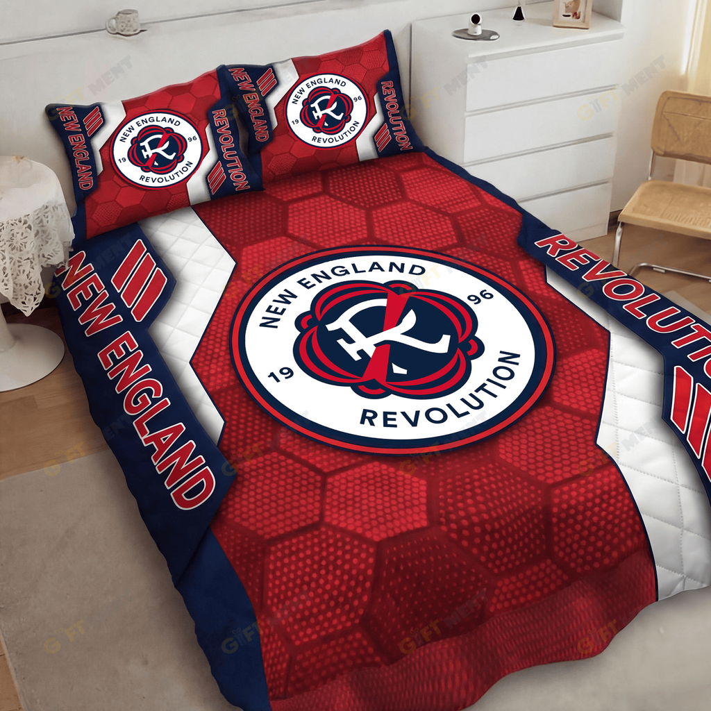New England Revolution Inspired Quilt Set