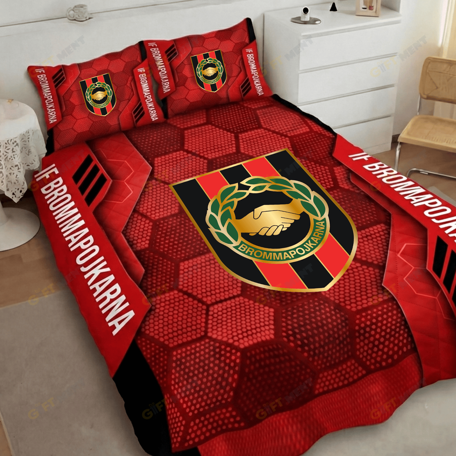 IF Brommapojkarna Inspired Full Bedding Set