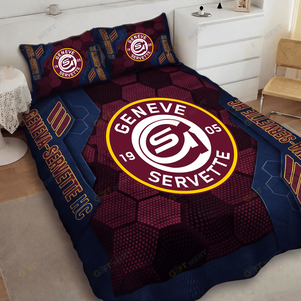 GenÃ¨ve Servette HC Inspired Full Bedding Set