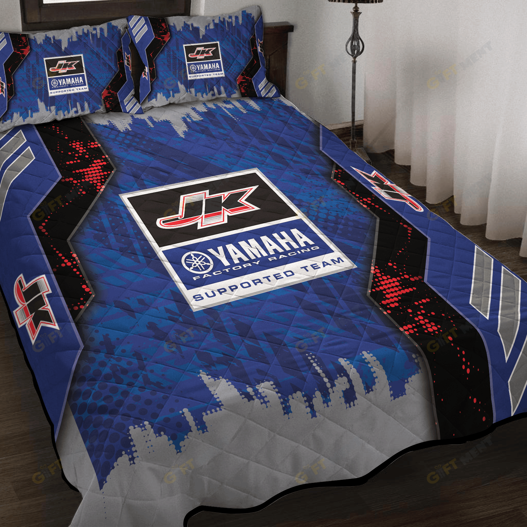 JK Racing Yamaha Inspired Full Bedding Set