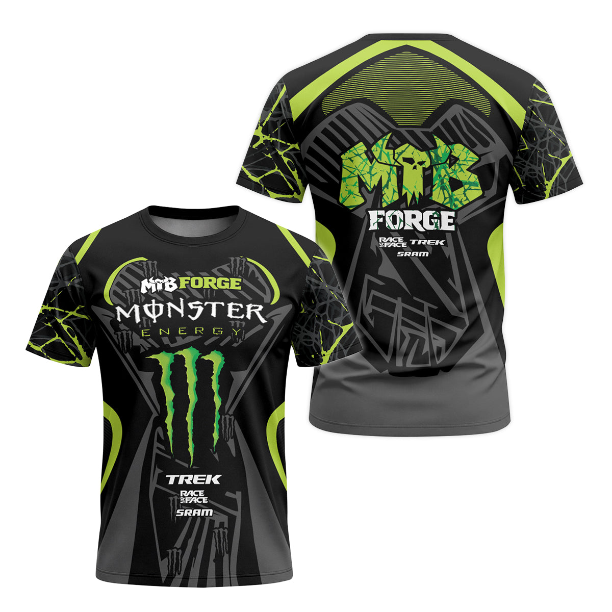 Monster Energy Trek Toxic Green Race T-Shirt